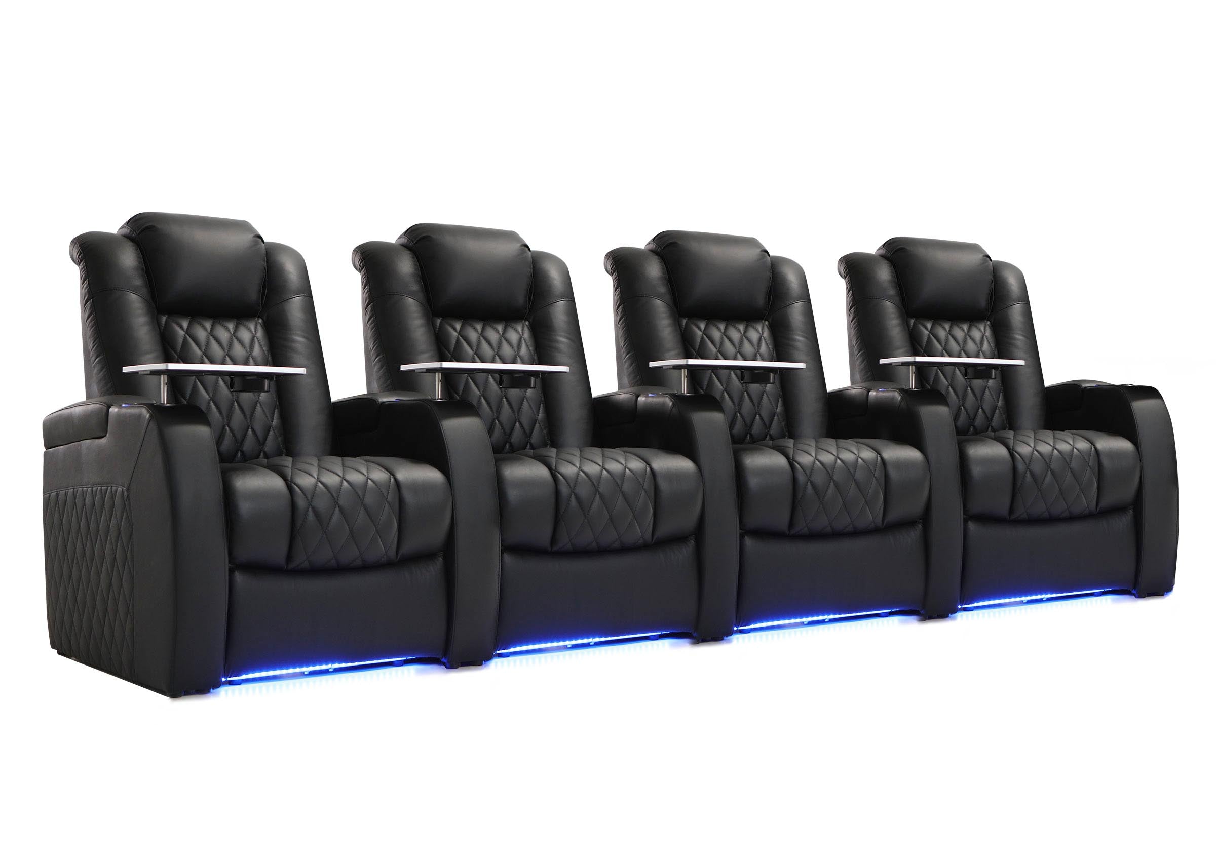 Luxury Series 4 seat Home Theater Seating