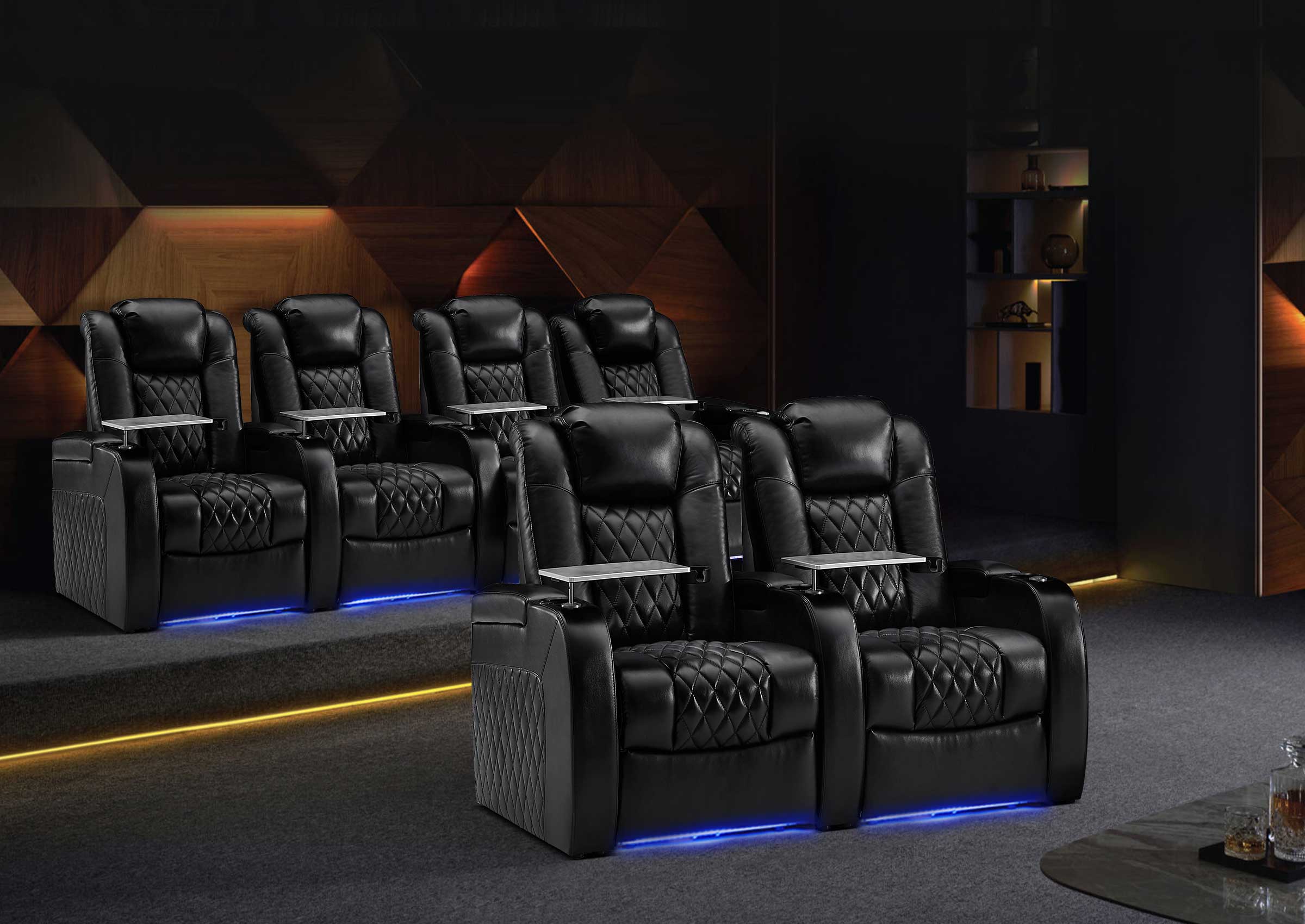 Weilianda Luxury Series Home Theater Seating Loveseat