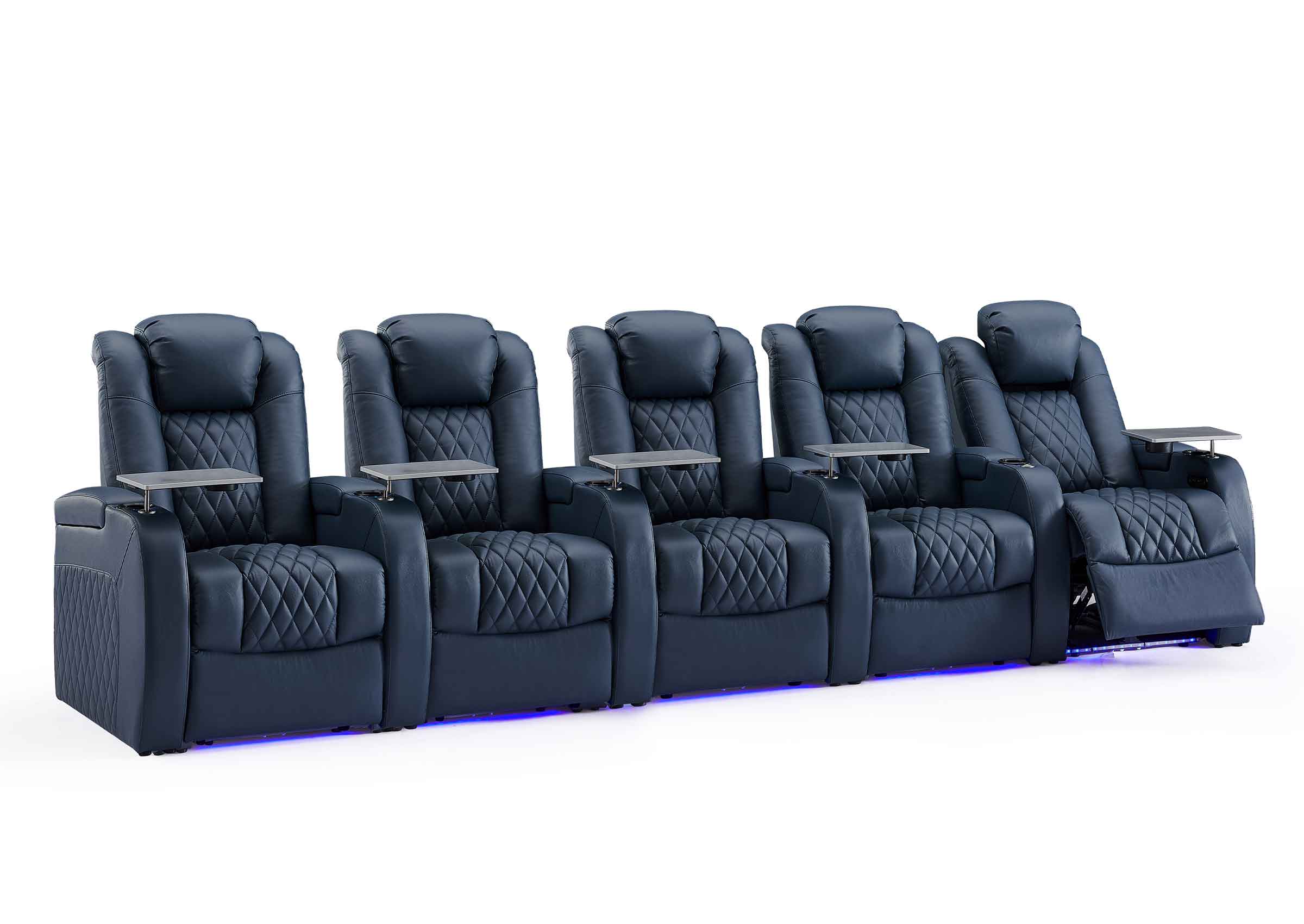 Luxury Series 5 seat Movie Theater Sofa