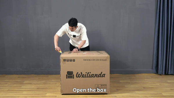 Open the box(Home Theater Seating)