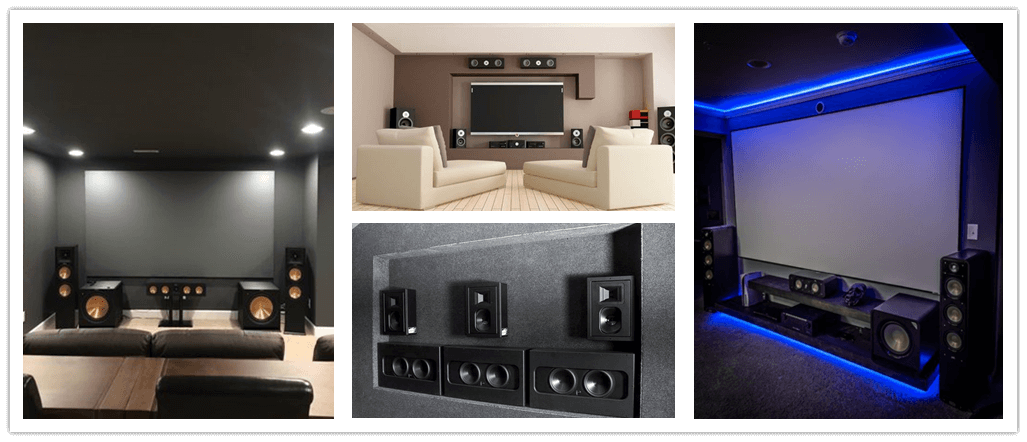 Home theater sound system setup